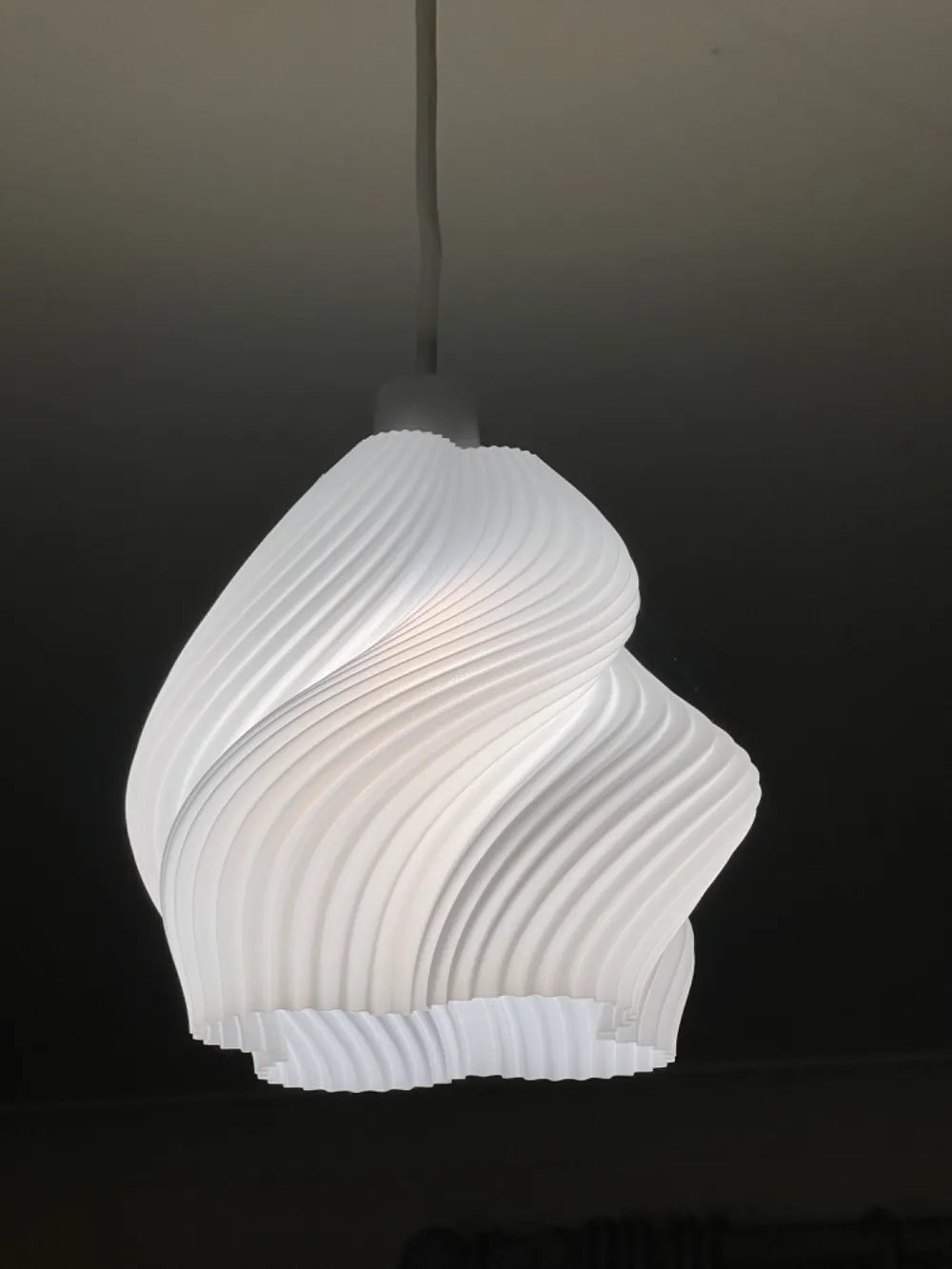 Modern lightweight ceiling lamp shade