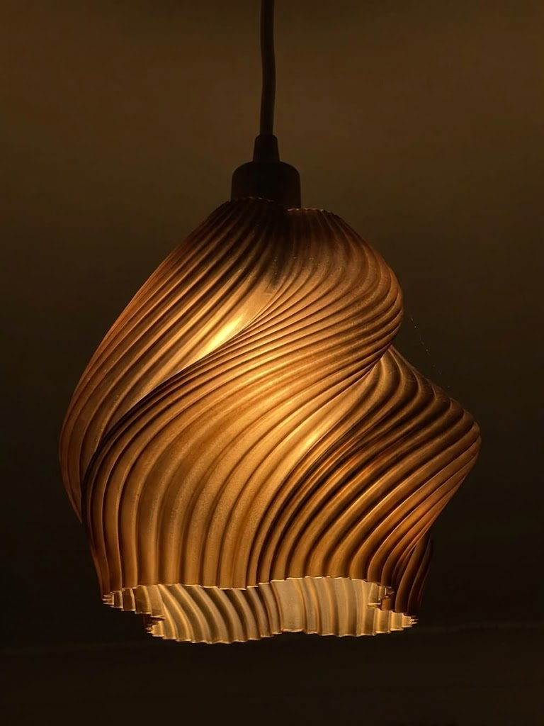 Modern lightweight ceiling lamp shade