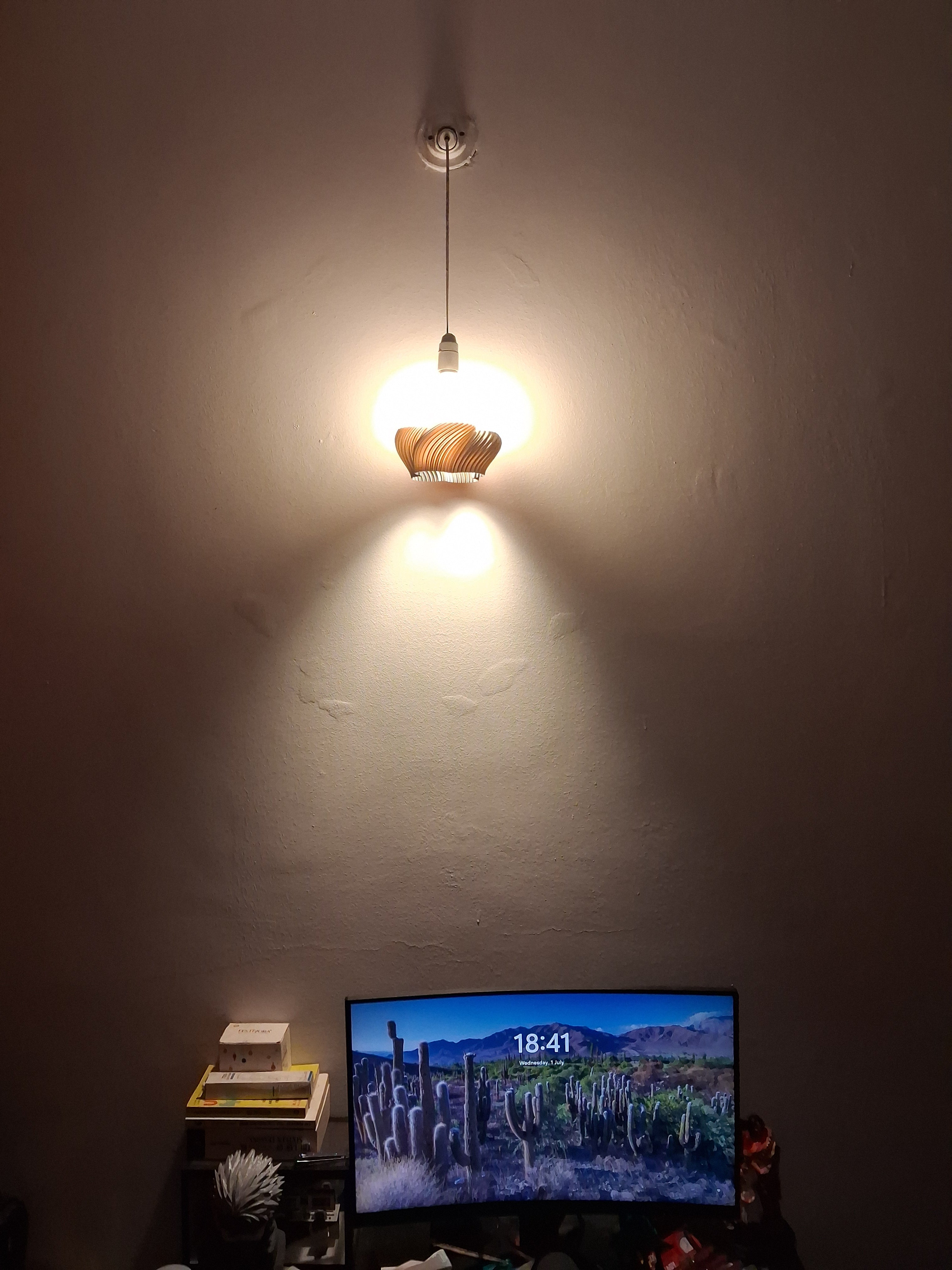 Modern lightweight ceiling lamp shade